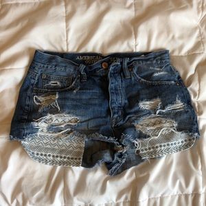 American Eagle jean shorts